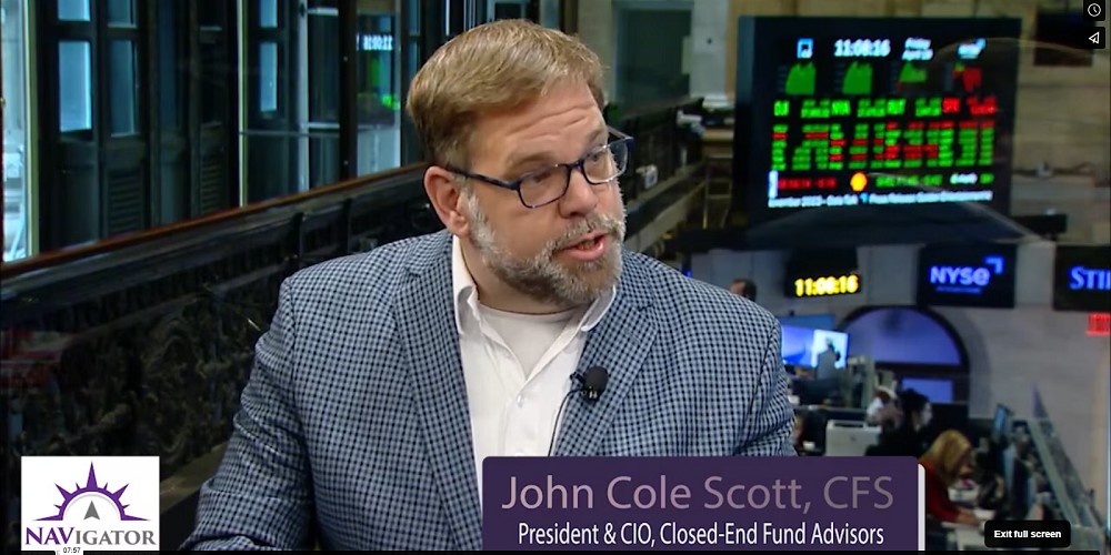John Cole Scott's early Q2 CEF update